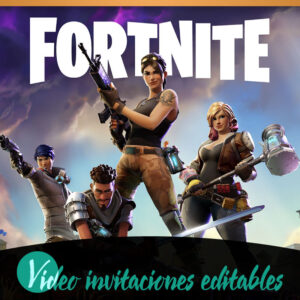 Video invitación de Fornite 01