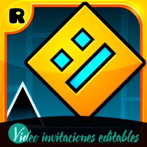 Video invitación de Geometry Dash 01