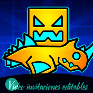Video invitación de Geometry Dash 02