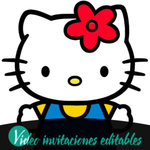 Video invitación de Hello Kitty