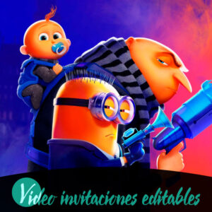 Video invitación de Mi Villano Favorito 01