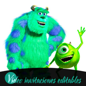 Video invitación de Monsters Inc 01