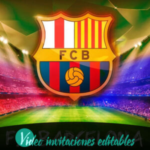 Video invitación de Fútbol Barcelona