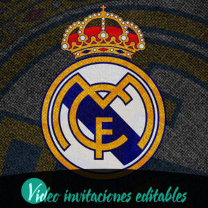 Video invitación de Fútbol Real Madrid