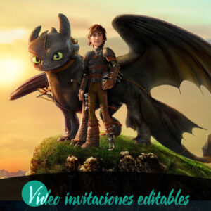 Video invitación de Cómo entrenar a tu dragón 01