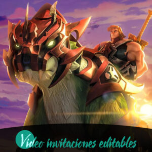 Video invitación de He-Man 03