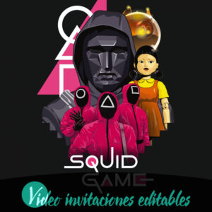 Video invitación del Juego del Calamar 01